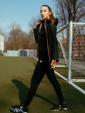 Red Black Soccer Look