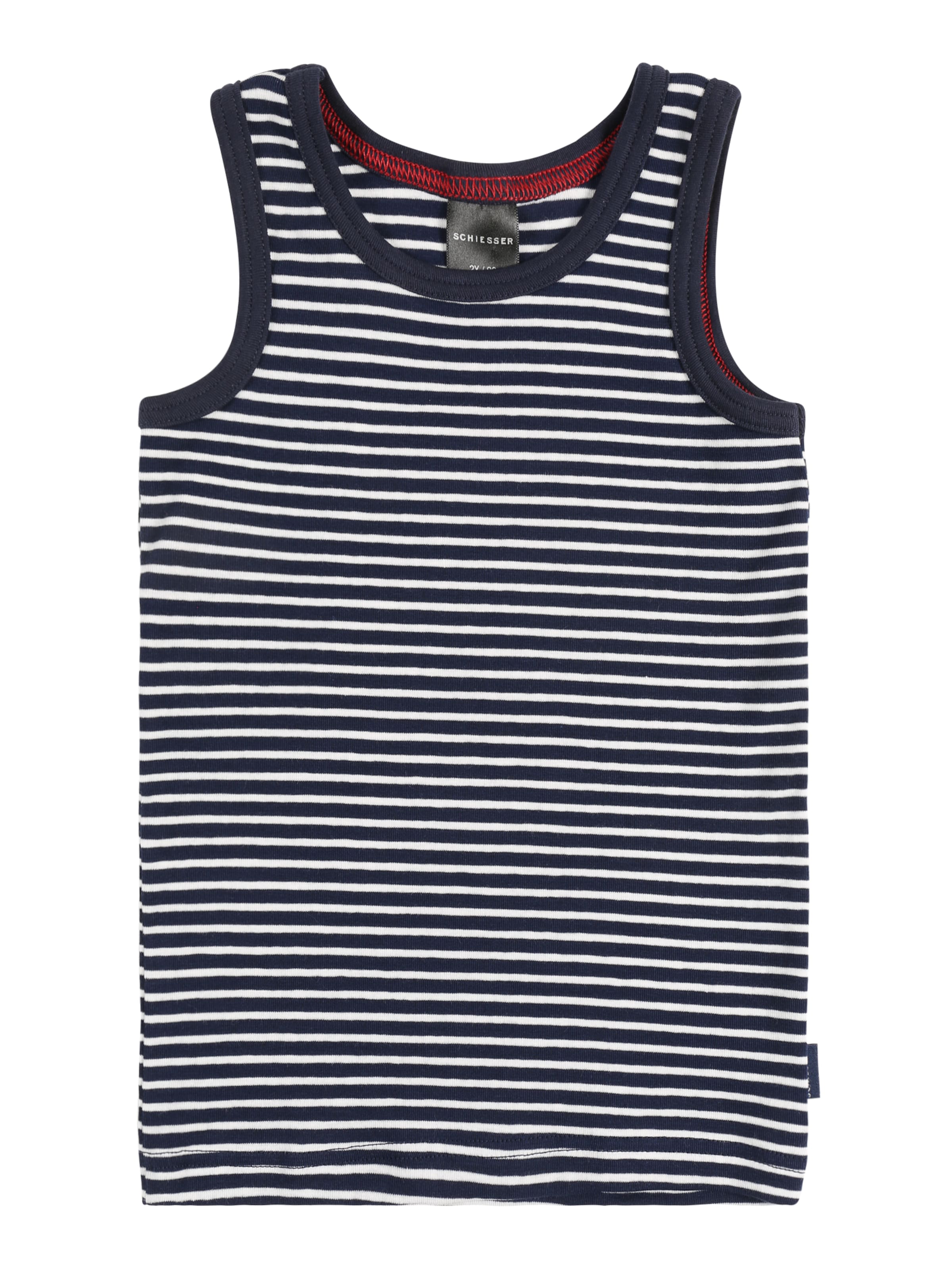 SCHIESSER Unterhemd ' Original Classics ' in Blau: Vorderseite