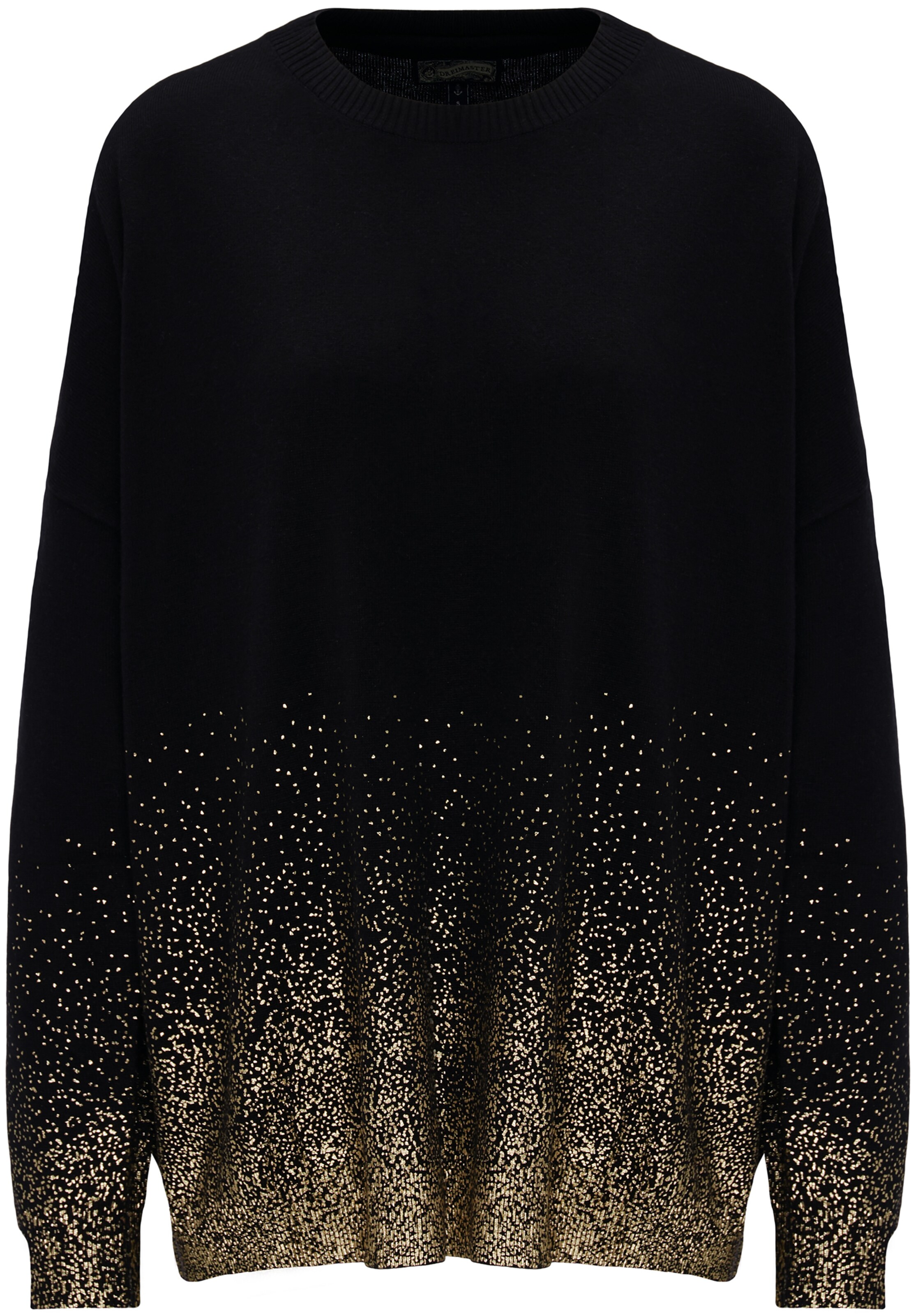 DREIMASTER - Oversized trui in de kleur Goud