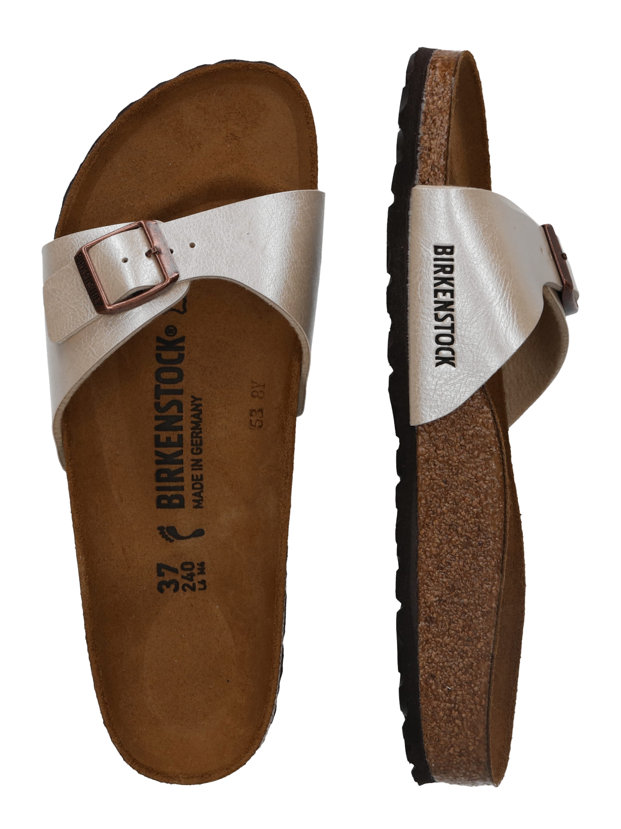 BIRKENSTOCK Žabky 'Madrid' – bílá