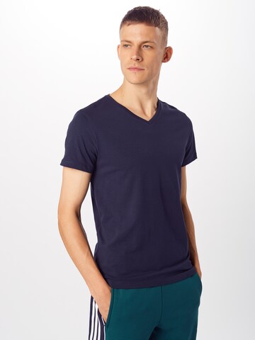 T-Shirt 'Lincoln' Casual Friday en bleu