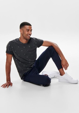 Only & Sons Слим Брюки-чинос 'Mark' в Синий