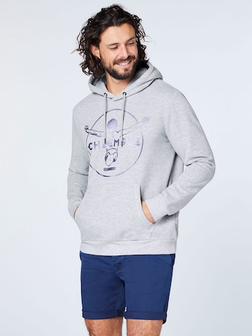 CHIEMSEE Regular fit Sweatshirt in Grijs: voorkant