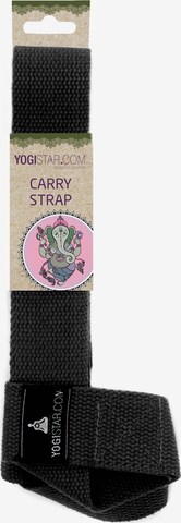 YOGISTAR.COM Yogatrageband 'Carry Strap' in Schwarz: predná strana