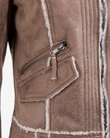 Maze Between-Season Jacket ' Esher ' in Brown