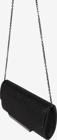 mascara - Clutches 'ENVELOPE FOLD' em preto: lateral