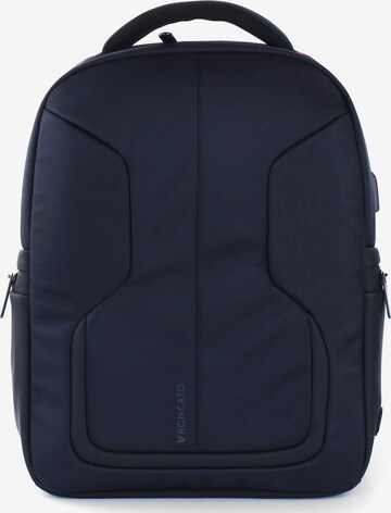Roncato Backpack 'Surface' in Blue: front