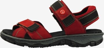 Rieker Wandelsandalen 'Strike' in Rood