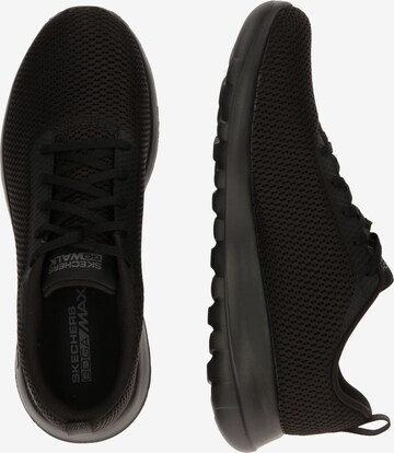 SKECHERS Sneakers laag 'GO WALK MAX' in Zwart: zijkant