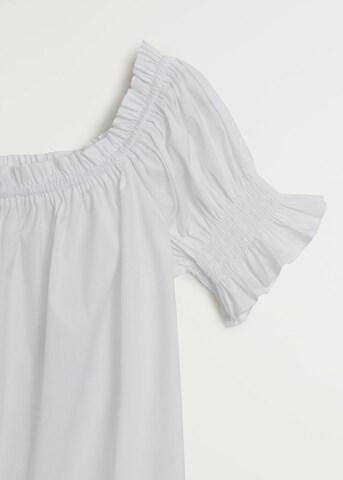 MANGO Blouse 'Manuela' in White