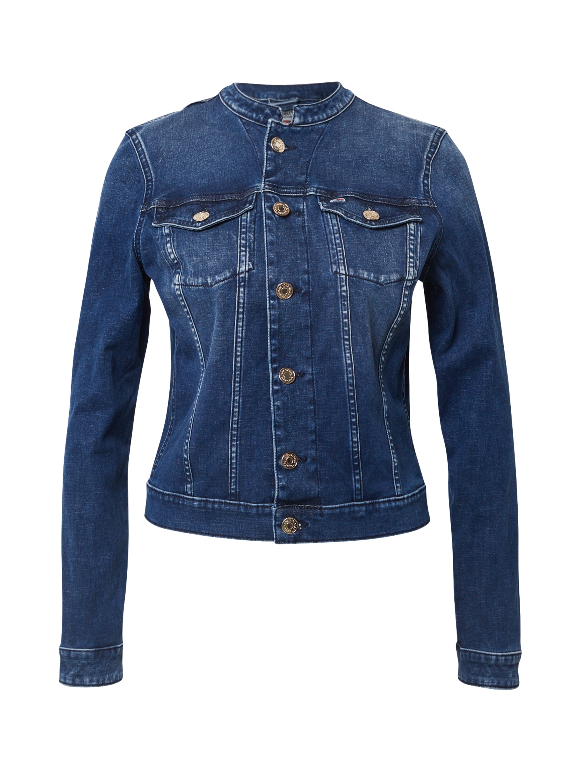 Tommy Jeans Jeansjacke In Dunkelblau About You