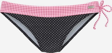 BUFFALO Bikini bottom 'Vichy' in Black: front