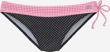 Pantaloncini per bikini 'Vichy' di BUFFALO in nero: frontale