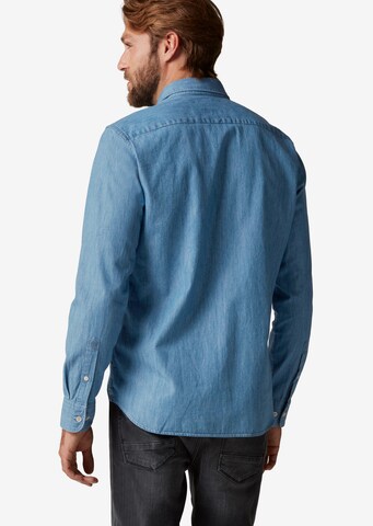 Marc O'Polo Regular Fit Hemd in Blau