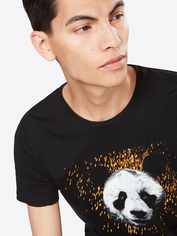 Mister Tee - Camiseta 'Desiigner Panda' en negro