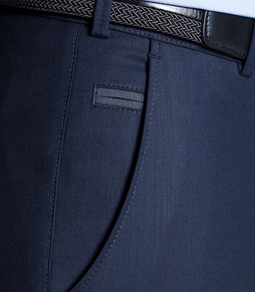 Regular Pantalon à plis 'Bonn' Meyer Hosen en bleu