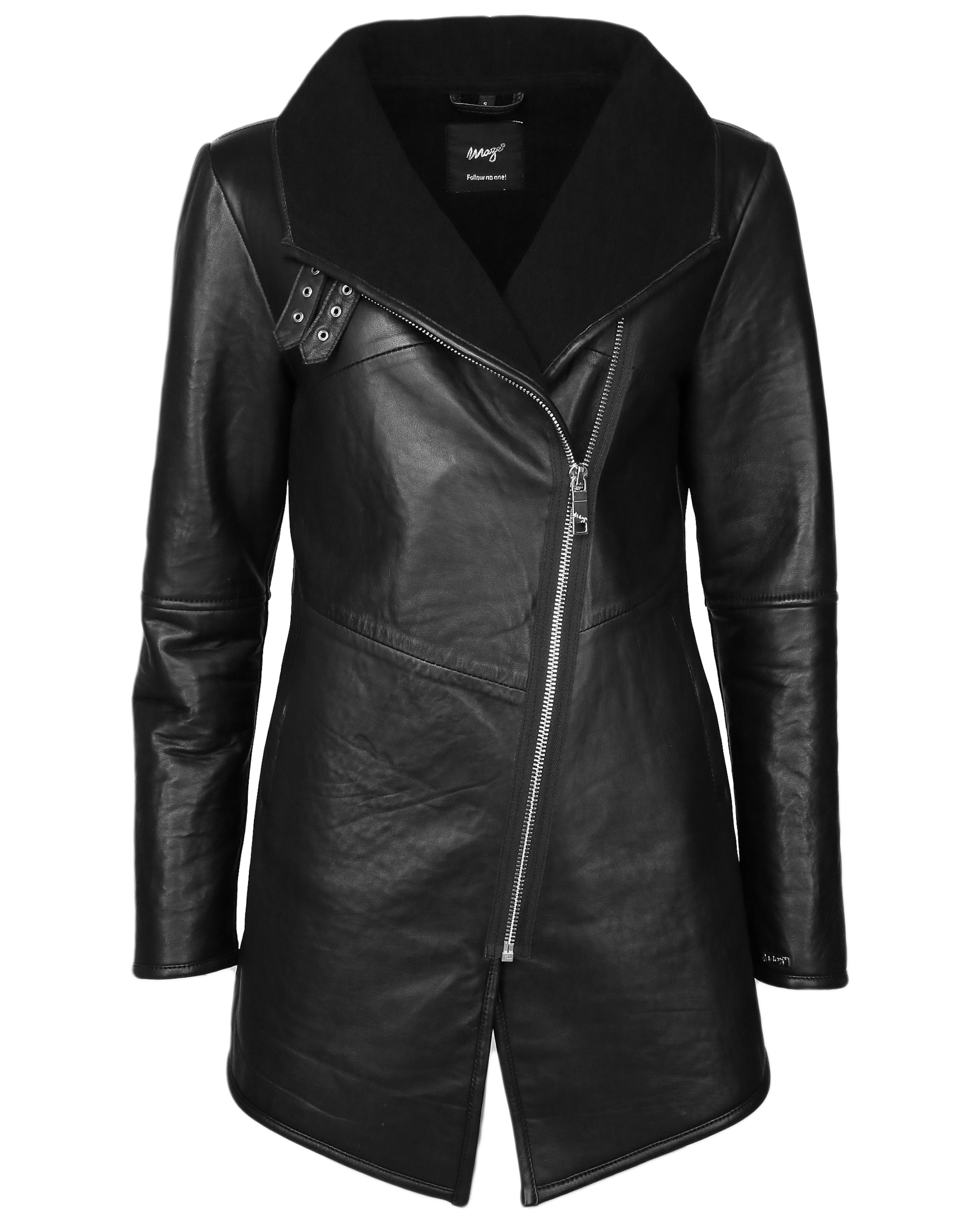 MUSTANG Between-seasons coat 'Corning' in Black: front