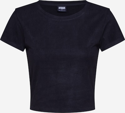 Urban Classics Shirts 'Peached Rib' i sort, Produktvisning