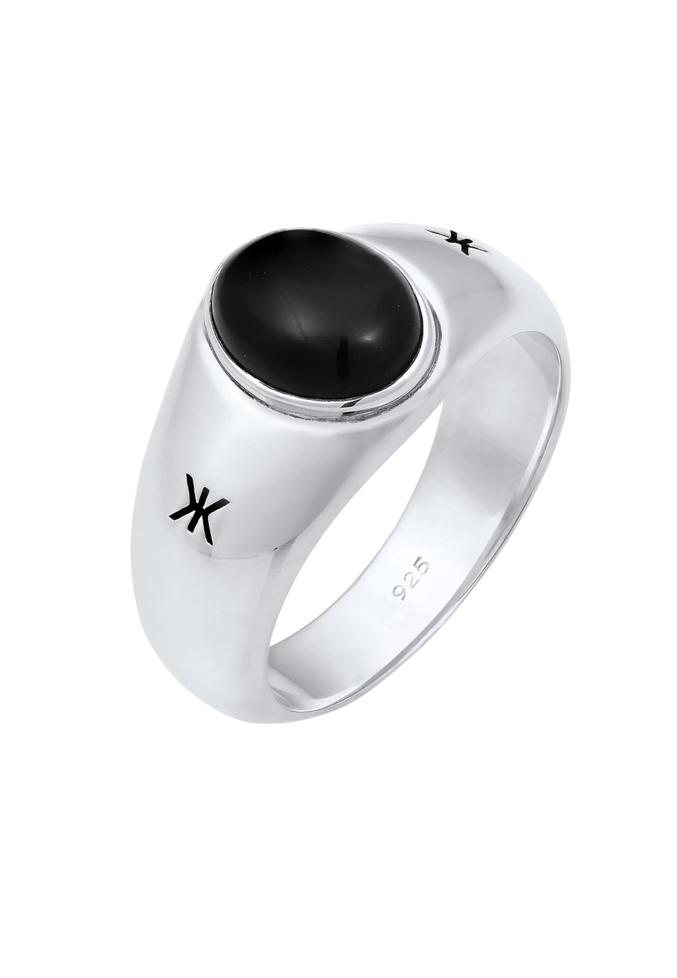 KUZZOI Ring in Zilver: voorkant