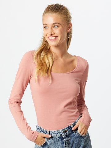 VERO MODA Shirt 'Maxi My' in Pink: front