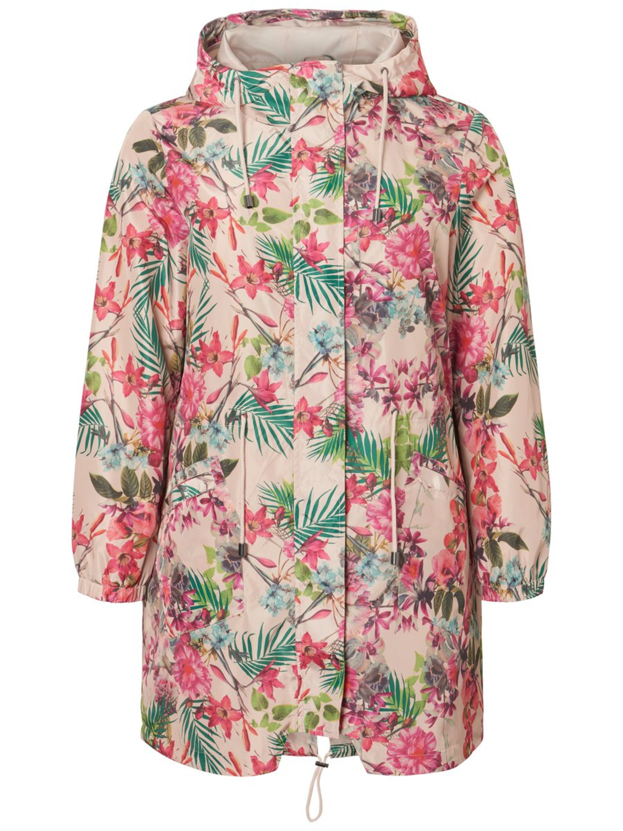 Junarose - Tussenparka in de kleur Cappuccino