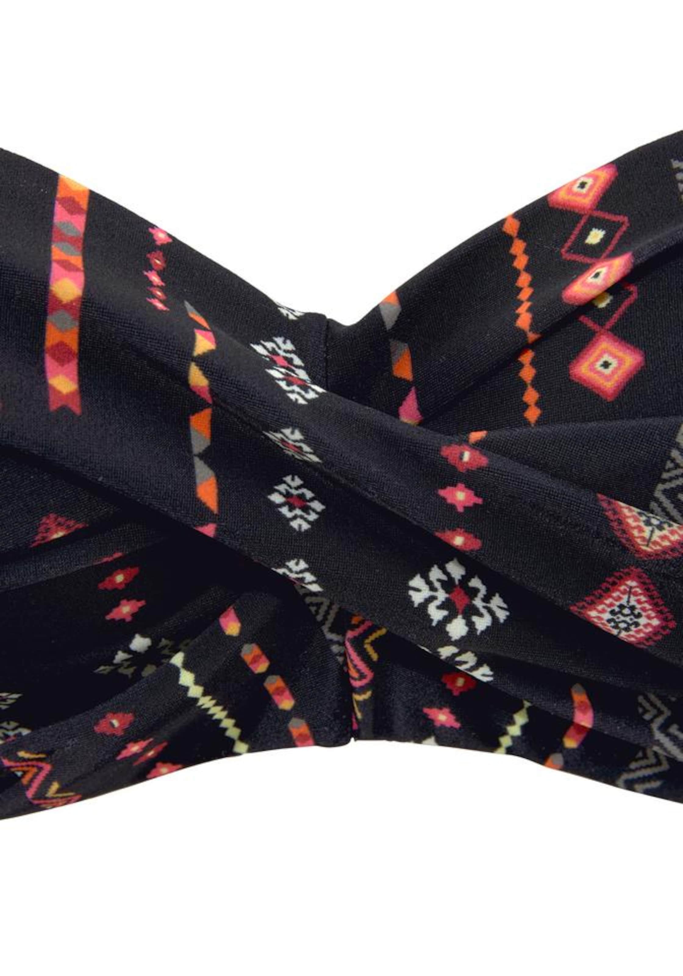 BUFFALO Bandeau Bikini i sort