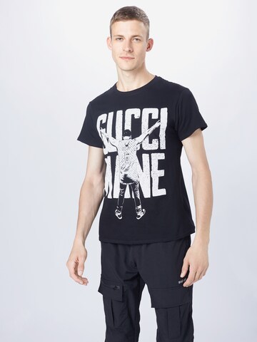 Mister Tee Shirt 'Gucci Mane Victory' in Zwart: voorkant