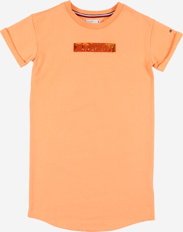 TOMMY HILFIGER Jurk in Oranje: voorkant