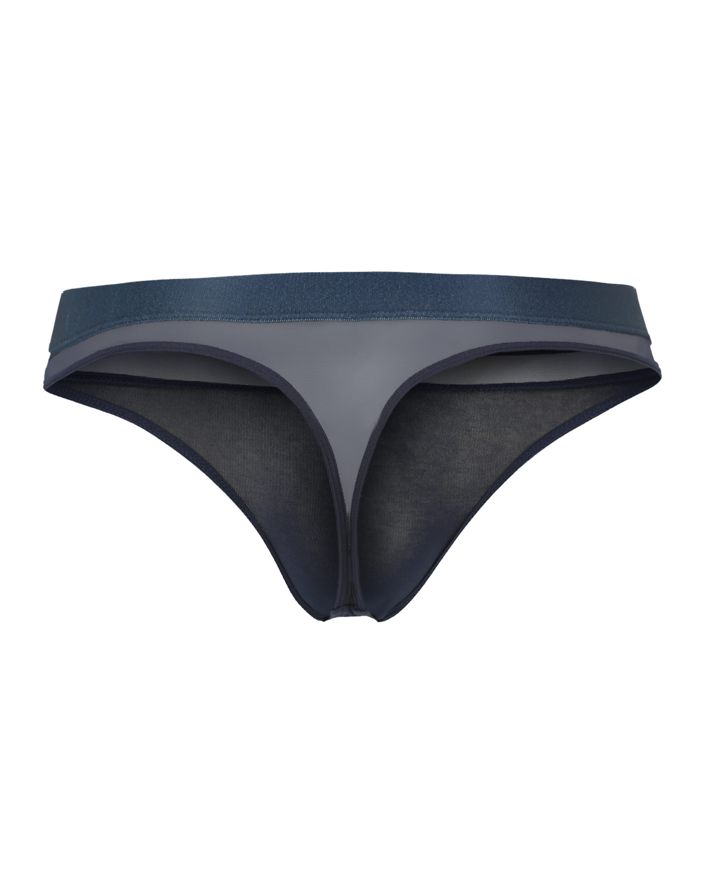 Tommy Hilfiger Underwear String in Blauw: terug