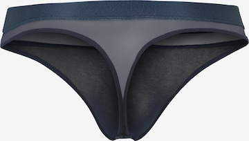 Tanga de la Tommy Hilfiger Underwear pe albastru: spate
