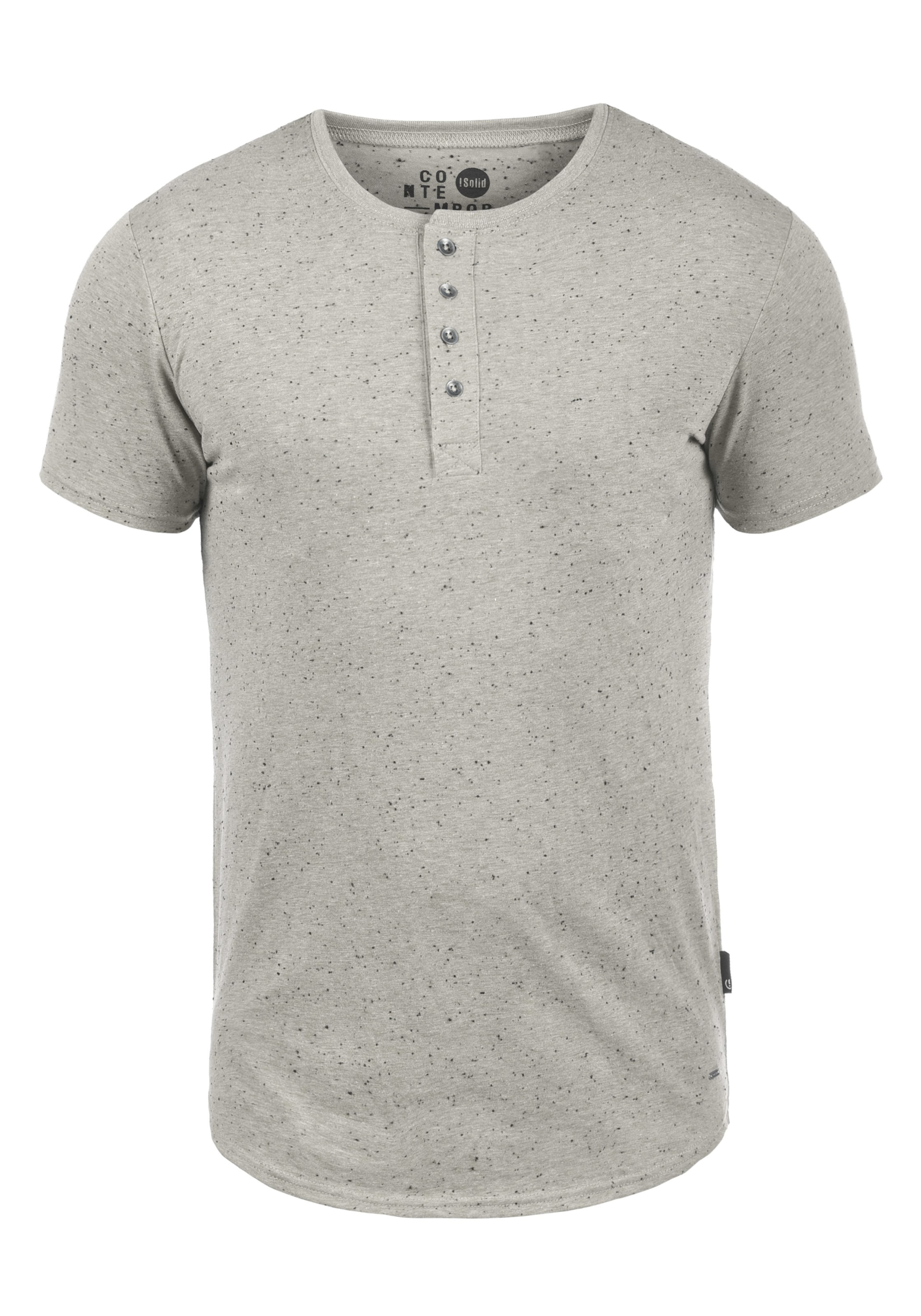 !Solid - Camisa 'Thai' em cinzento: frente
