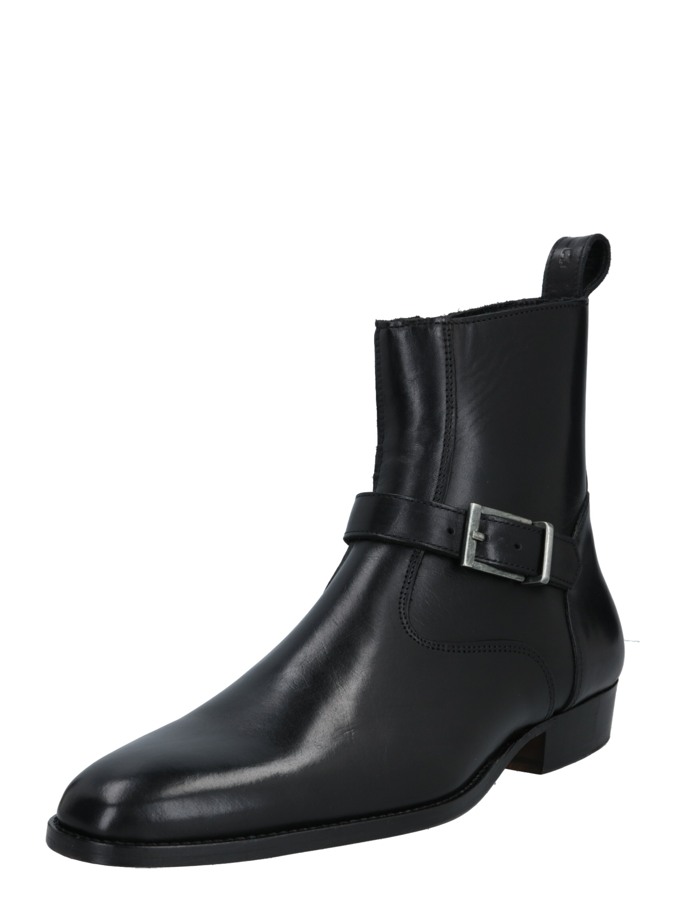 tigha Saapad 'Roberto', värv must: eest vaates