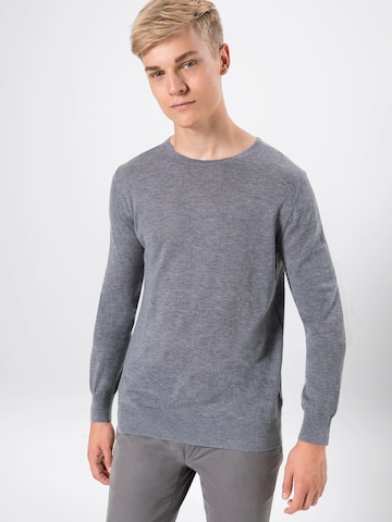 OLYMP Sweater in Grey: front