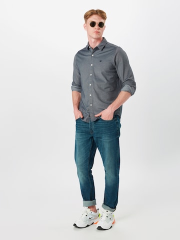 mėlyna Dockers Standartinis modelis Marškiniai '360 Ultimate'