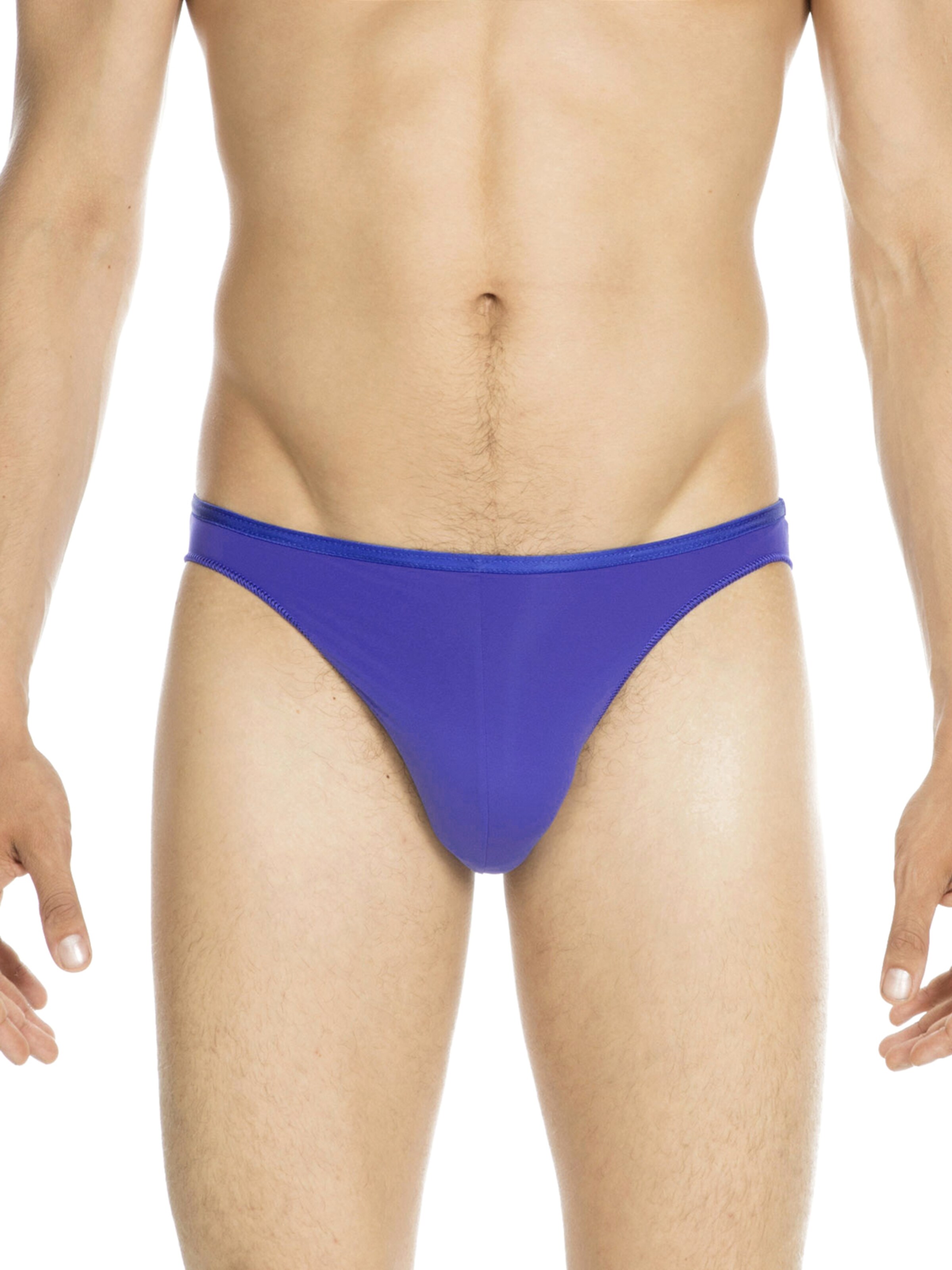 HOM Slip 'Plume' in Blauw: voorkant
