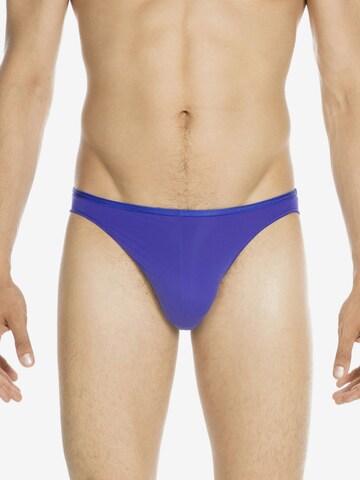 HOM Slip 'Plume' in Blauw: voorkant