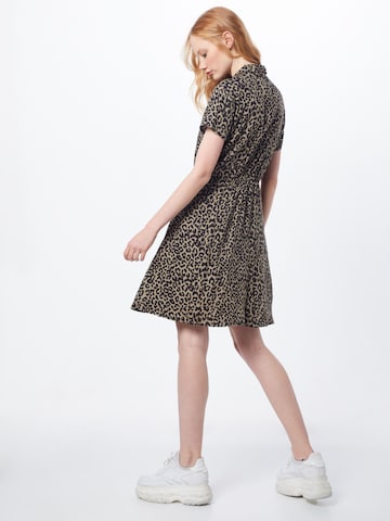 Mavi Shirt Dress in Brown: back