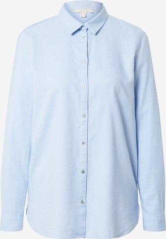 ESPRIT Blouse in Blauw: voorkant