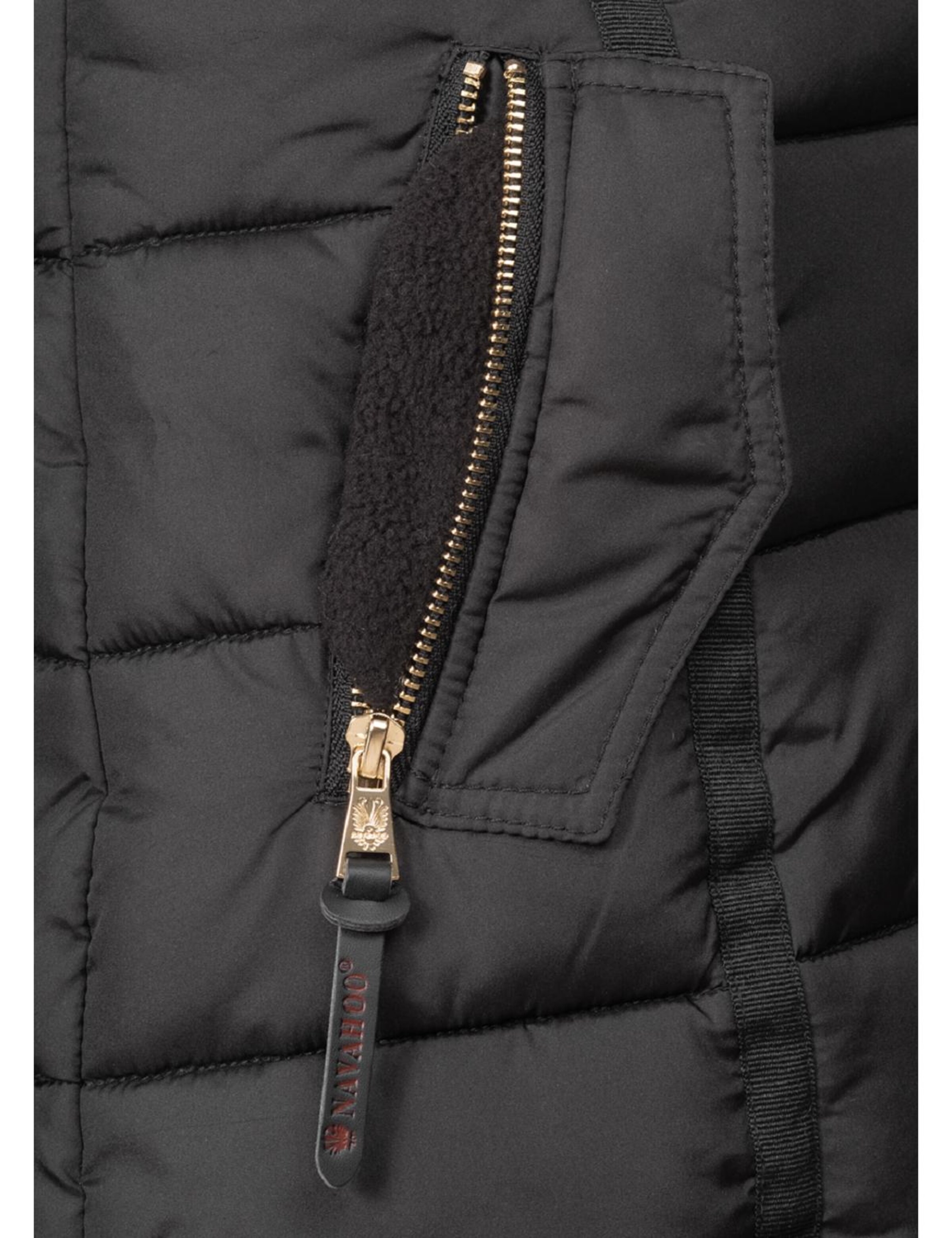 Cappotto invernale 'Papaya' di NAVAHOO in nero