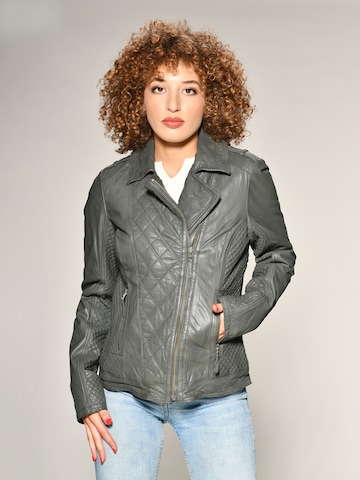 MUSTANG Between-Season Jacket 'Chira' in Green: front