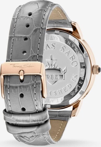 Thomas Sabo Analog Watch 'Rebel Spirit WA0262' in Grey