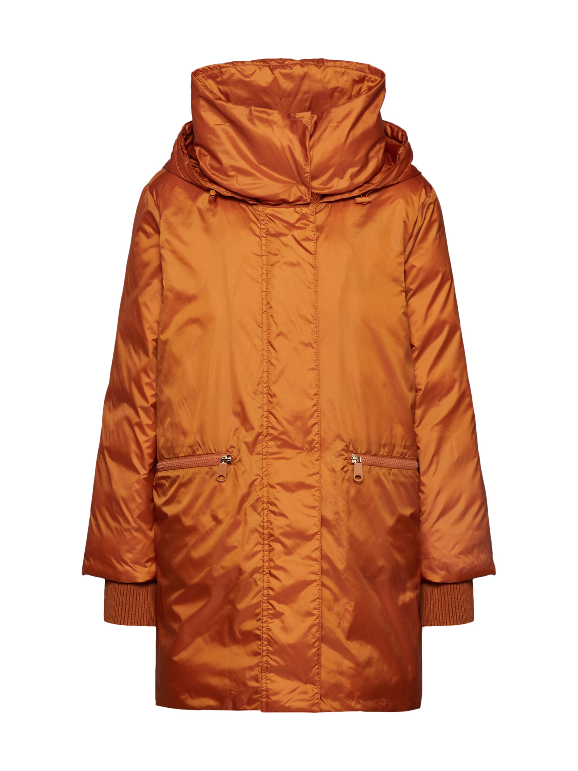 MAX&Co. - Winterjas 'Diametro' in de kleur Sinaasappel