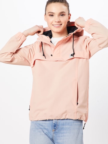 Carhartt WIP Between-Season Jacket 'Nimbus' in Pink: front