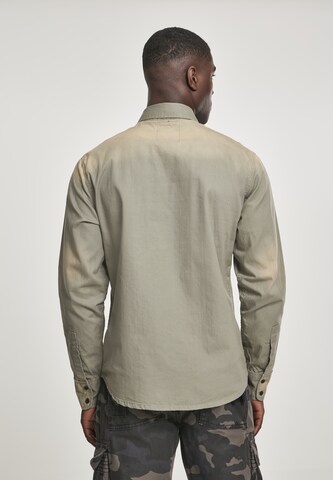 Brandit Regular fit Shirt 'Hardee' in Groen
