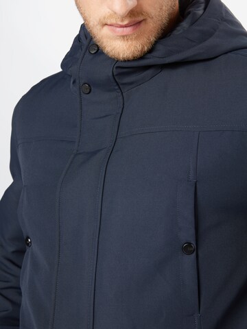 Only & Sons Regular fit Tussenparka in Blauw