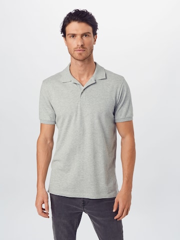 GAP Regular fit Shirt in Grijs: voorkant