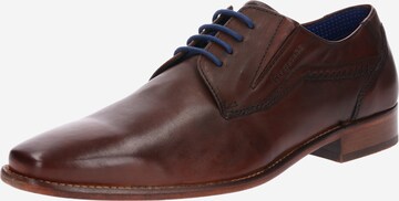 bugatti Lace-Up Shoes in Brown: front