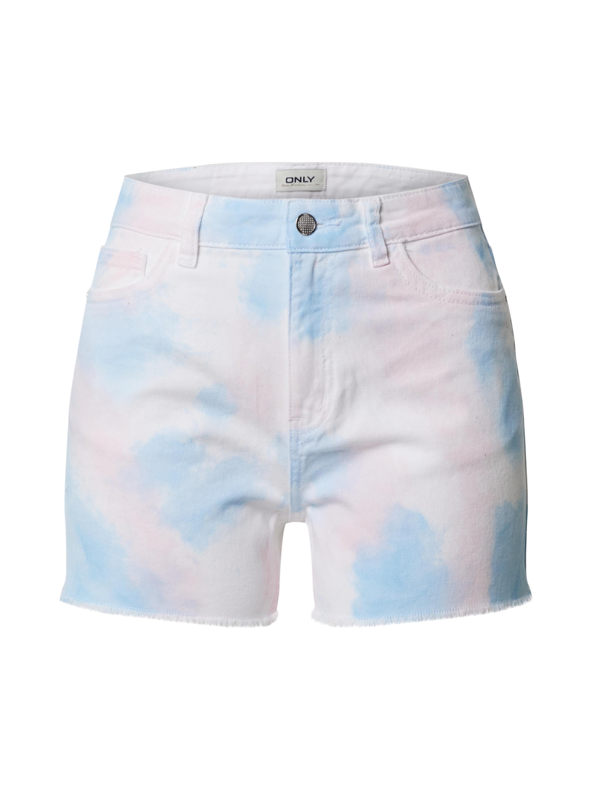 ONLY Regular Farkut värissä valkoinen: etupuoli