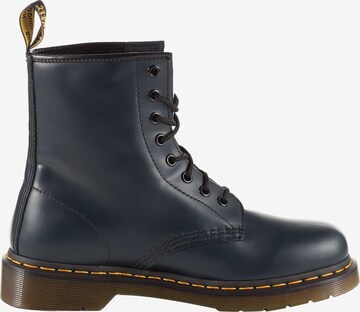 Dr. Martens Lace-Up Ankle Boots 'Eye Boot Smooth' in Blue