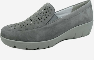 SEMLER Slip-Ons in Grey: front